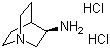 structure of CAS# 123536-14-1, (R)-3-Aminoquinuclidine dihydrochloride