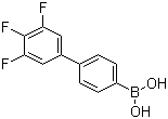B-(3',4',5'-Trifluoro[1,1'-biphenyl]-4-yl)boronic acid molecular structure (CAS 1236159-62-8)