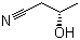 结构式 CAS# 123689-95-2, (S)-3-羟基丁腈