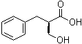 (R)-2-Hydroxymethyl-3-phenylpropionic acid molecular structure (CAS 123802-80-2)