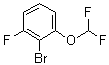 结构式 CAS# 1239492-22-8, 2-溴-1-(二氟甲氧基)-3-氟苯