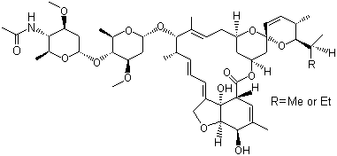 Eprinomectin molecular structure (CAS 123997-26-2)