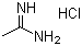 structure of CAS# 124-42-5, Acetamidine hydrochloride;Ethanimidamide hydrochloride