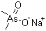 Sodium dimethylarsinate molecular structure (CAS 124-65-2)