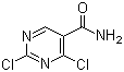 structure of CAS# 1240390-28-6, 2,4-Dichloro-5-pyrimidinecarboxamide;2,4-Dichloropyrimidine-5-carboxamide