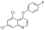 结构式 CAS# 124495-18-7, 喹氧灵