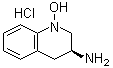 结构式 CAS# 1245647-56-6, (3S)-1,2,3,4-四氢-1-羟基-3-喹啉胺盐酸盐