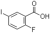 结构式 CAS# 124700-41-0, 2-氟-5-碘苯甲酸