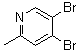 4,5-Dibromo-2-methylpyridine molecular structure (CAS 1247348-33-9)