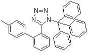 structure of CAS# 124750-53-4, 5-(4'-Methylbiphenyl-2-yl)-1-trityl-1H-tetrazole;N-(Triphenylmethyl)-5-(4'-methylbiphenyl-2-yl-)terazole