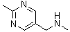 structure of CAS# 1248406-79-2, N,2-Dimethyl-5-pyrimidinemethanamine