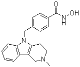 structure of CAS# 1252003-15-8, Tubastatin A;N-Hydroxy-4-[(1,2,3,4-tetrahydro-2-methyl-5H-pyrido[4,3-b]indol-5-yl)methyl]benzamide