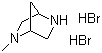 (1R)-2-Methyl-2,5-diazabicyclo[2.2.1]heptane dihydrobromide molecular structure (CAS 125224-64-8)