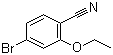 structure of CAS# 1255870-63-3, 4-Bromo-2-ethoxybenzonitrile