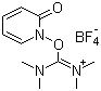 2-(2-Pyridon-1-yl)-1,1,3,3-tetramethyluronium tetrafluoroborate molecular structure (CAS 125700-71-2)