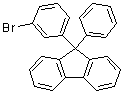 structure of CAS# 1257251-75-4, 9-(3-Bromophenyl)-9-phenyl-9H-fluorene