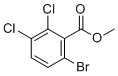 结构式 CAS# 1257856-85-1, 甲基6-溴-2,3-二氯苯甲酸酯