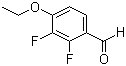 结构式 CAS# 126162-95-6, 4-乙氧基-2,3-二氟苯甲醛