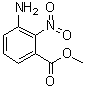 结构式 CAS# 1261647-99-7, 3-氨基-2-硝基苯甲酸甲酯