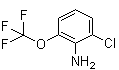 结构式 CAS# 1261673-70-4, 2-氯-6-(三氟甲氧基)苯胺