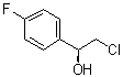 结构式 CAS# 126534-42-7, (alphaS)-alpha-(氯甲基)-4-氟苯甲醇