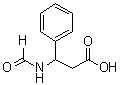beta-(Formylamino)benzenepropanoic acid molecular structure (CAS 126575-05-1)