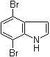 4,7-Dibromoindole molecular structure (CAS 126811-31-2)