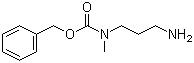 N-Benzyloxycarbonyl-N-methyl-1,3-propylenediamine molecular structure (CAS 126955-77-9)