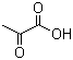 Pyruvic acid molecular structure (CAS 127-17-3)