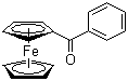 苯甲酰基二茂铁分子结构 (CAS 1272-44-2)