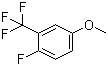 3-Trifluoromethyl-4-fluoroanisole molecular structure (CAS 127271-65-2)