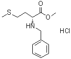 structure of CAS# 1272755-12-0, N-(Phenylmethyl)-D-methionine methyl ester hydrochloride