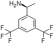 (S)-1-[3,5-Bis(trifluoromethyl)phenyl)ethylamine molecular structure (CAS 127733-40-8)