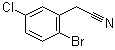 2-Bromo-5-chlorobenzeneacetonitrile molecular structure (CAS 127792-49-8)