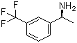 structure of CAS# 127852-21-5, (S)-1-[3-(Trifluoromethyl)phenyl]ethylamine