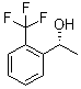 structure of CAS# 127852-29-3, (R)-1-[2-(Trifluoromethyl)phenyl]ethanol;(1R)-1-[2-(Trifluoromethyl)phenyl]ethanol