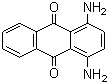 1,4-Diamino anthraquinone molecular structure (CAS 128-95-0)