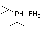 二叔丁基膦硼烷络合物分子结构 (CAS 128363-76-8)