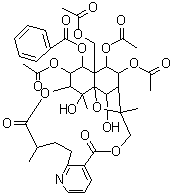结构式 CAS# 128397-42-2, 冬青卫矛碱 D