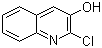 2-Chloro-3-hydroxyquinoline molecular structure (CAS 128676-94-8)