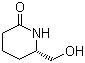 (+)-6-(Hydroxymethyl)-2-piperidinone molecular structure (CAS 128726-47-6)