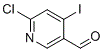 structure of CAS# 1289121-44-3, 6-Chloro-4-iodonicotinaldehyde