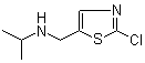 structure of CAS# 1289388-03-9, 2-Chloro-N-(1-methylethyl)-5-thiazolemethanamine