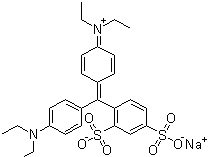 酸性蓝 1分子结构 (CAS 129-17-9)