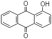 结构式 CAS# 129-43-1, 1-羟基蒽醌