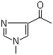 structure of CAS# 129003-87-8, 4-Acetyl-1-methyl-1H-imidazole;1-(1-Methyl-1H-imidazol-4-yl)ethanone