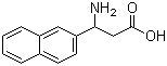 DL-3-Amino-3-(2-naphthyl)propionic acid molecular structure (CAS 129042-57-5)