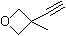 3-Ethynyl-3-methyloxetane molecular structure (CAS 1290541-27-3)