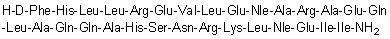 12-D-Phenylalanine-21-L-norleucine-38-L-norleucine-12-41-corticotropin-releasing factor (human) molecular structure (CAS 129133-27-3)