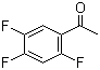 结构式 CAS# 129322-83-4, 2',4',5'-三氟苯乙酮